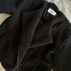 Black Jack by BB Dakota Fuzzy Jacket